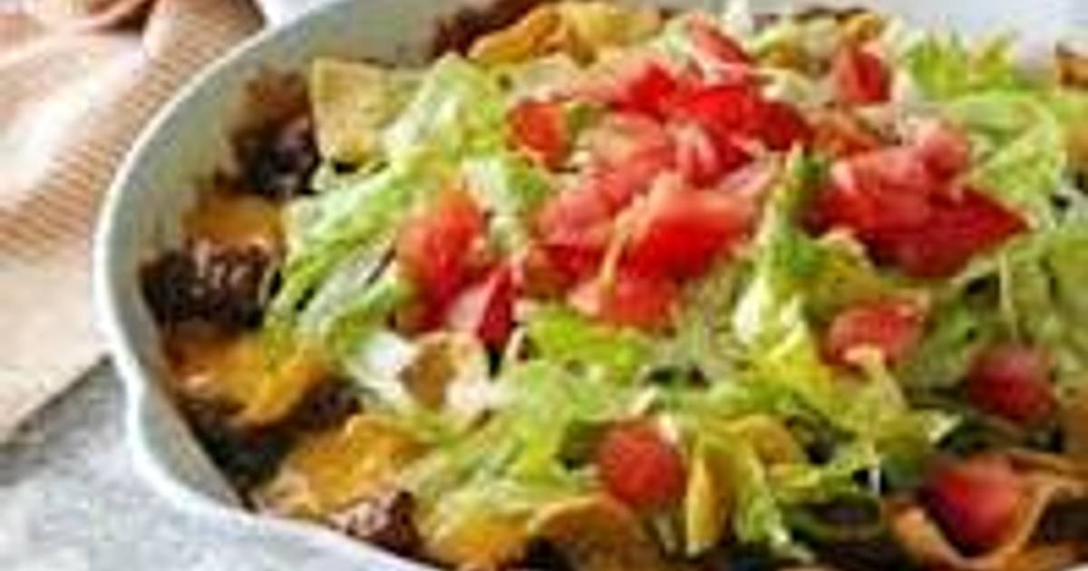 Fresh taco salad Recipe by Jennifer Cookpad