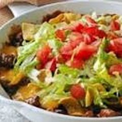 A picture of Fresh taco salad.