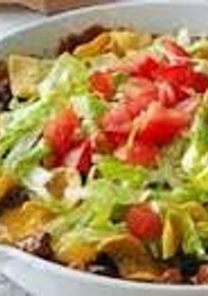 A picture of Fresh taco salad.