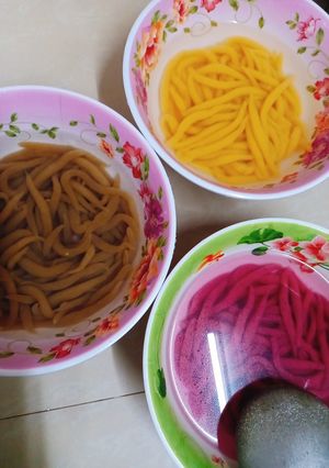 Hình của món Chè bánh lọt trái cây.