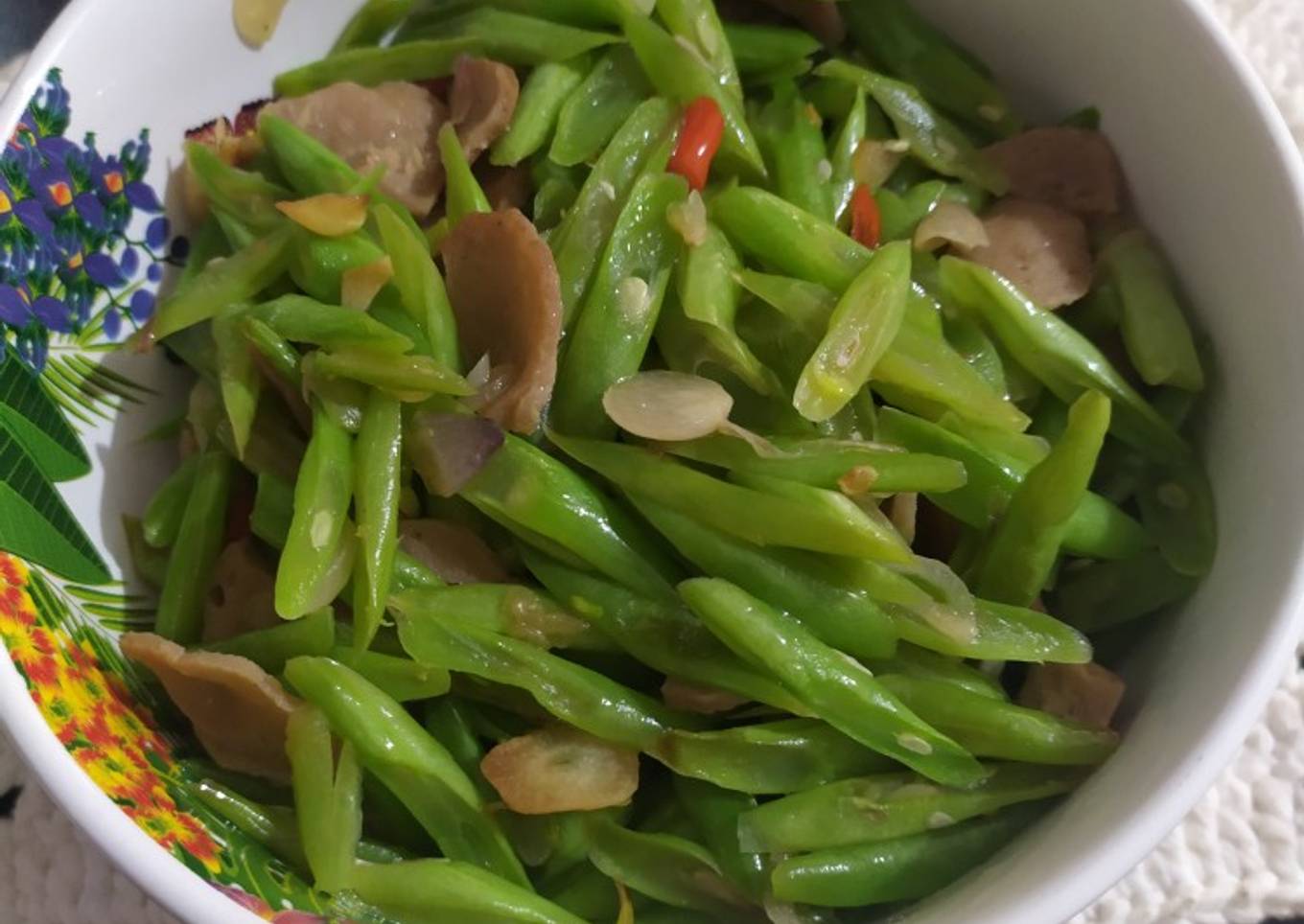 Oseng Buncis Bakso