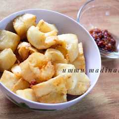 A picture of Singkong Goreng Empuk.