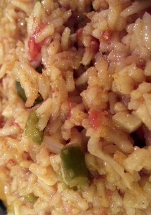 A picture of Spicy Spanish Rice.
