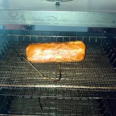 Smoked Canadian Bacon A picture of Smoked Canadian Bacon.