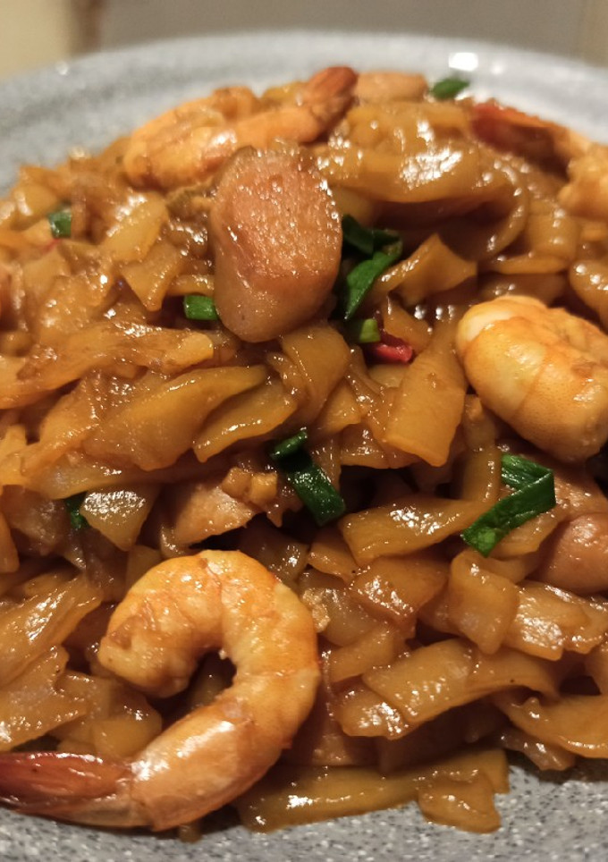 Foto resep Kwetiau Udang Sosis