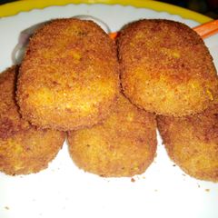 Paneer soya tikki A picture of Paneer soya tikki.