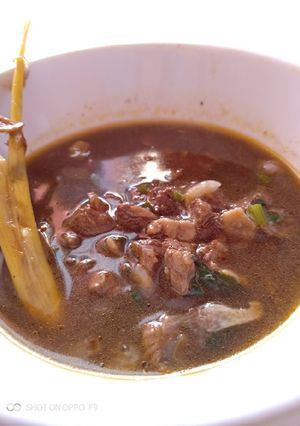 Foto resep Rawon daging (bumbu instan)