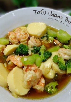 Foto resep Tofu Udang Brokoli