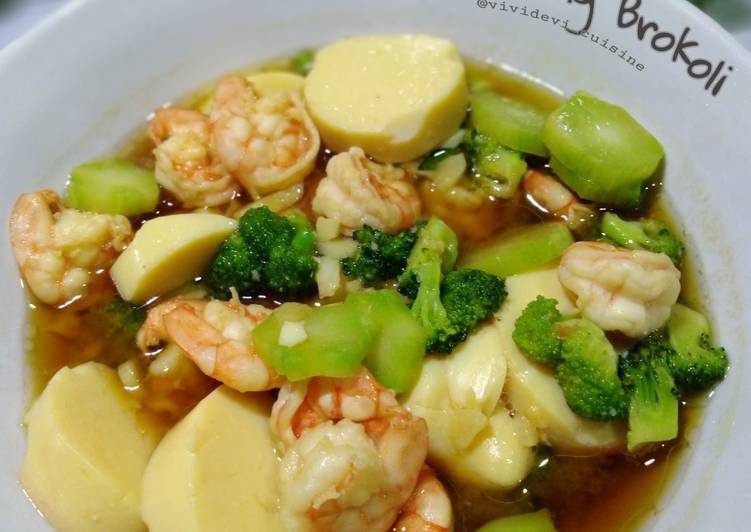 Resep Tofu Udang Brokoli yang Lezat Sekali