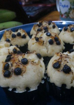 Foto resep cupcake pisang keju kukus (no mixer)