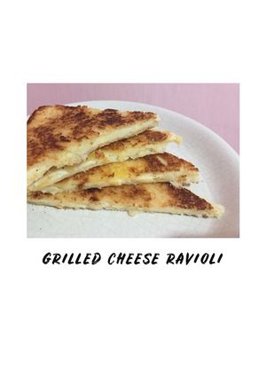 Foto resep Grilled Cheese Ravioli