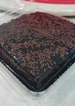 Foto resep Kek coklat moist😋😋😋