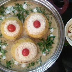 A picture of Gauva Pineapple ki sabji.