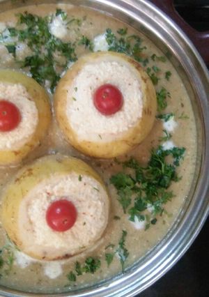 A picture of Gauva Pineapple ki sabji.