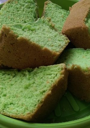 Foto resep Bolu pandan panggang 4 telur
