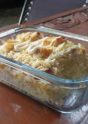 Foto resep Cheese Baked Rice Sederhana
