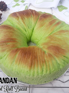 Foto resep Pandan Wool Roll Bread