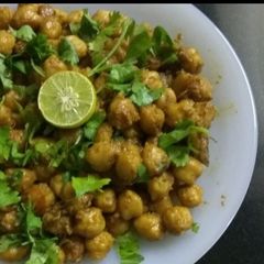 A picture of Chana chaat.