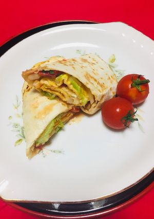 Una foto de Omelette Rollitos 🌯 !