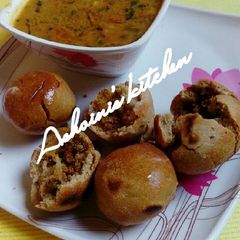 A picture of Dal Baati.