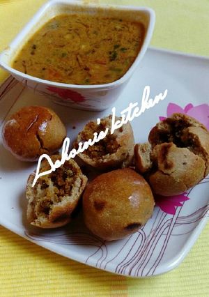 A picture of Dal Baati.