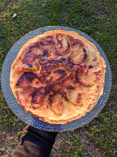 Una foto de Panqueques de manzana 🥞