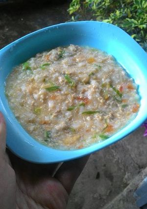 Foto resep Bubur Tim Ayam Tahu (MPASI 9m++)