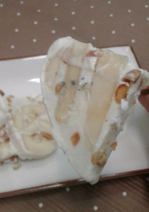 Hình của món Kem chuối.