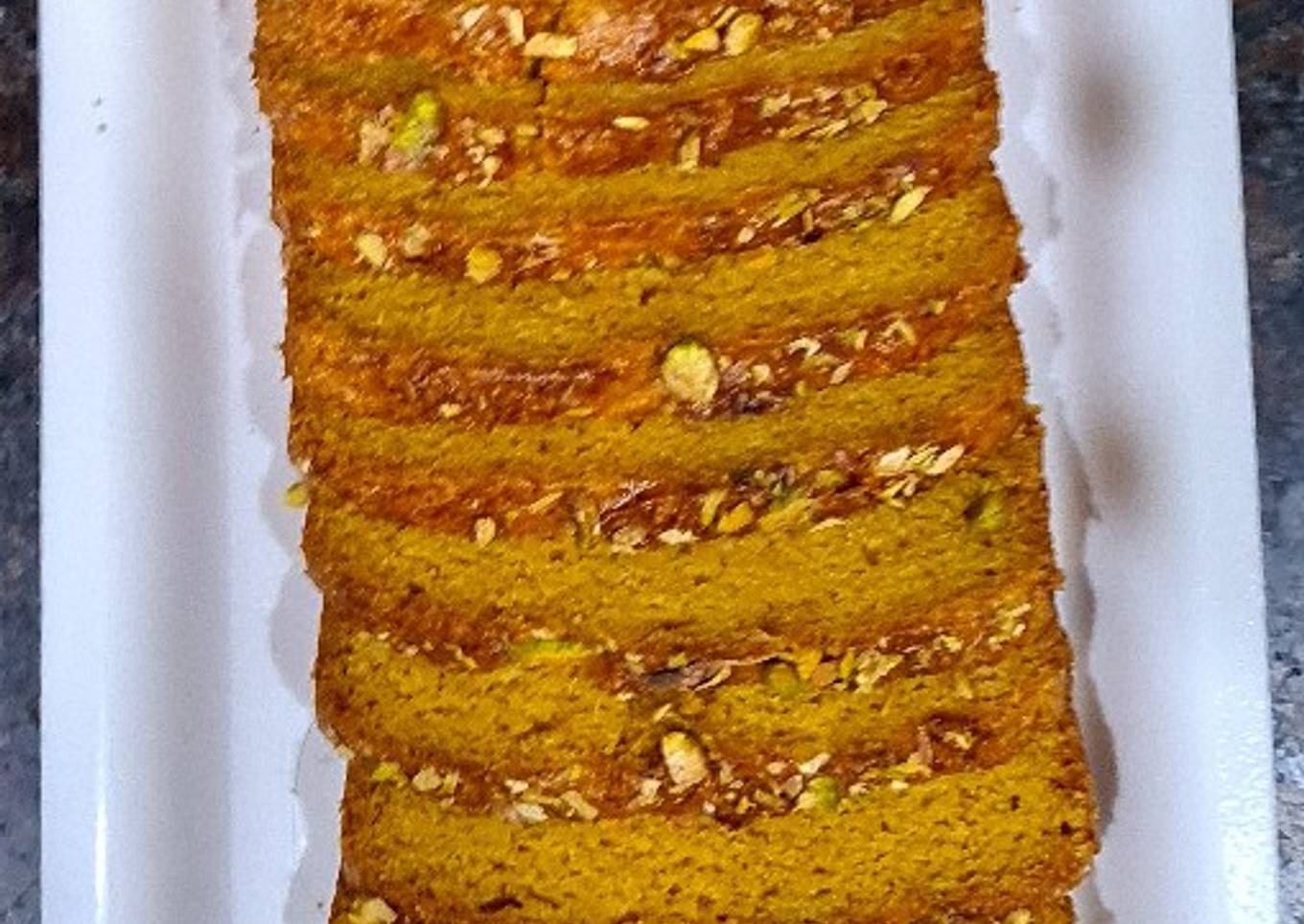 Eggless Whole Wheat Mango Cake