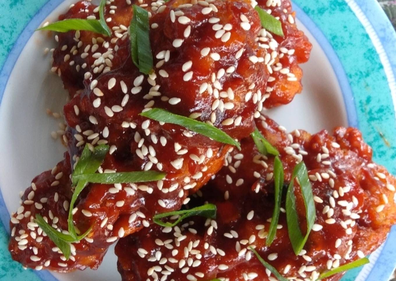 Ayam pedas Korea π°π· (tanpa gochujang)