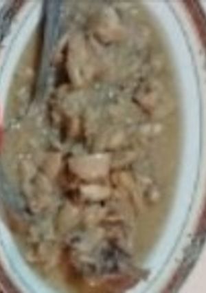 Una foto de Pollo con almendras
