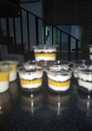 Foto resep Cheese cake lumer oreo mangga