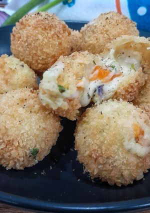 Foto resep Cheesy Veggies Bitterbalen