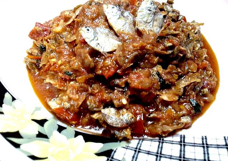 Sambal Ikan Gepeng khas Tuban