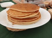 Una foto de pancakes de plátano