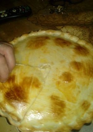 Una foto de Tarta de humita