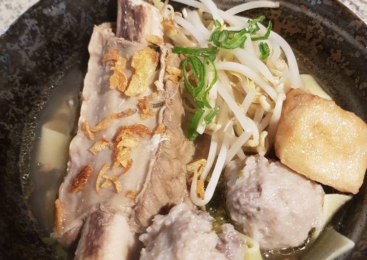 Kuah Bakso iga/sop iga