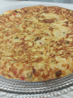 Una foto de Tortilla de bacalao rápida