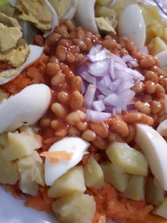 A picture of Carrot salad.