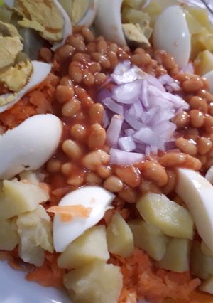 A picture of Carrot salad.