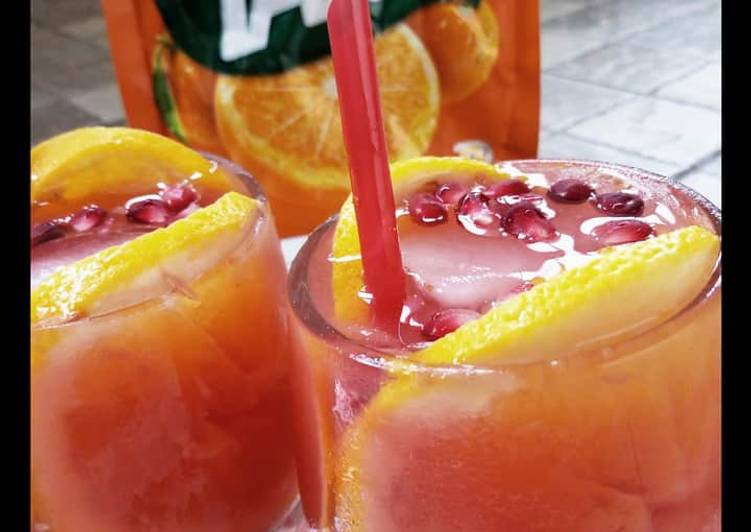 Steps to Make Award-winning Orange mango drink