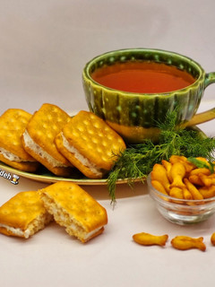 عکسی از دستور فینگرفود پنیر صبحانه (Finger_food)😋
