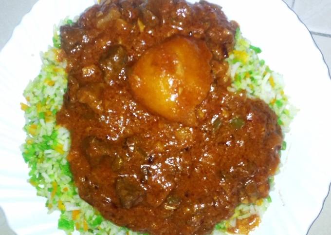 Recipe of Ultimate Swahili beef biriani #my rice dish contest