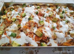 Nachos tál recept fotója