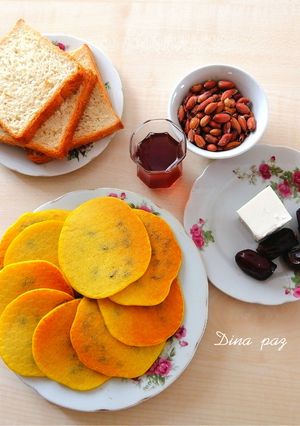 عکسی از دستور پنکیک کشمشی