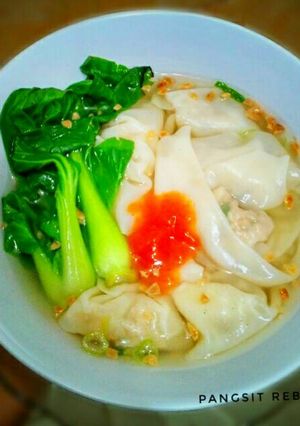 Foto resep Pangsit rebus kuah