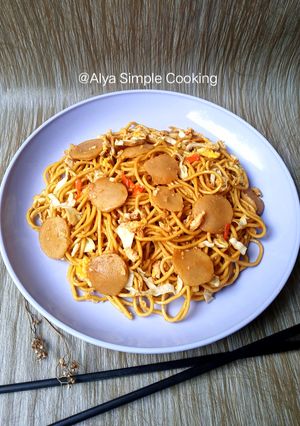 Foto resep Mie Goreng Baso Saus Teriyaki