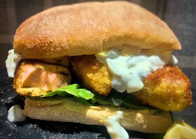 Ultimate Fish Finger Sandwich