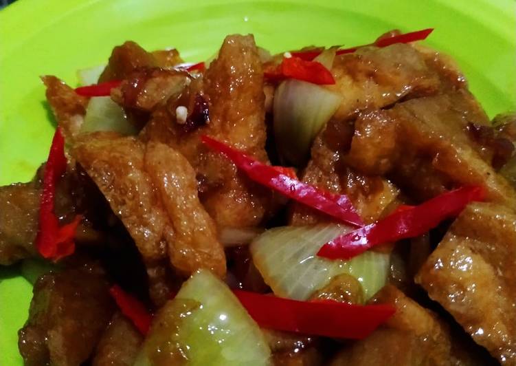 Bakso tahu saos inggris simple