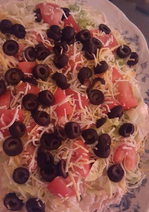 A picture of Mexican Dip.